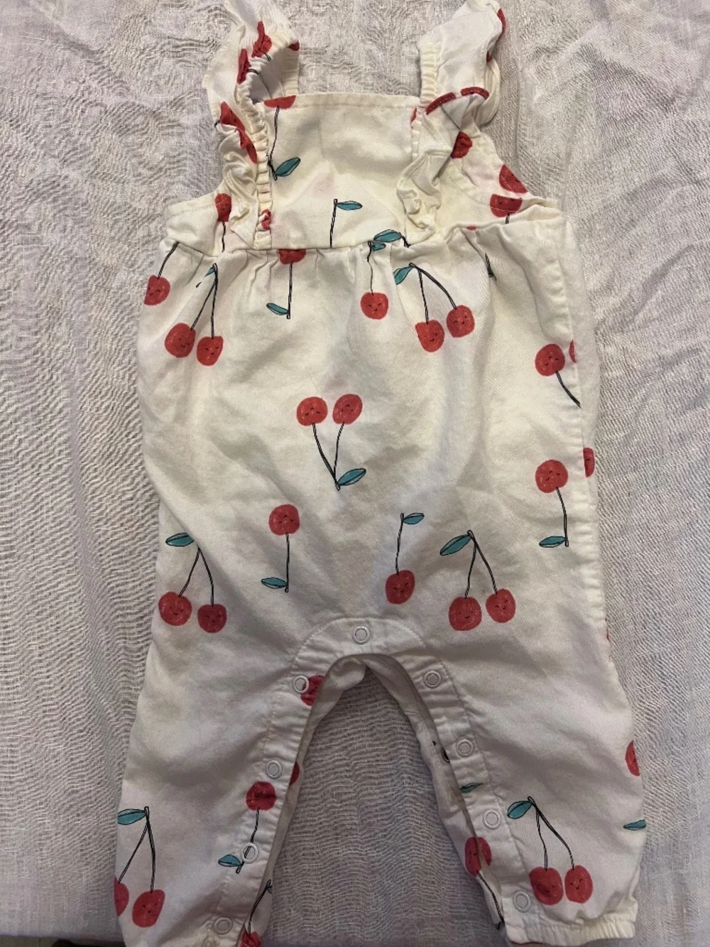 Carters cherry onesie 6M